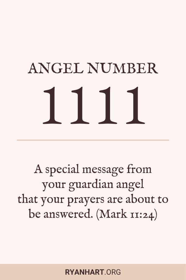  Signification du nombre d'anges 1111 - Bon ou mauvais ? découvrez-le