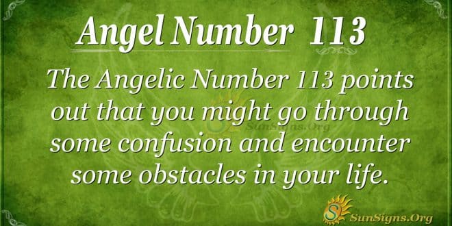  Signification du nombre d'anges 113 - Un symbole de positivité et d'optimisme
