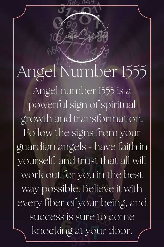  Numéro d'ange 1555 Signification : Concentrez-vous sur vos rêves