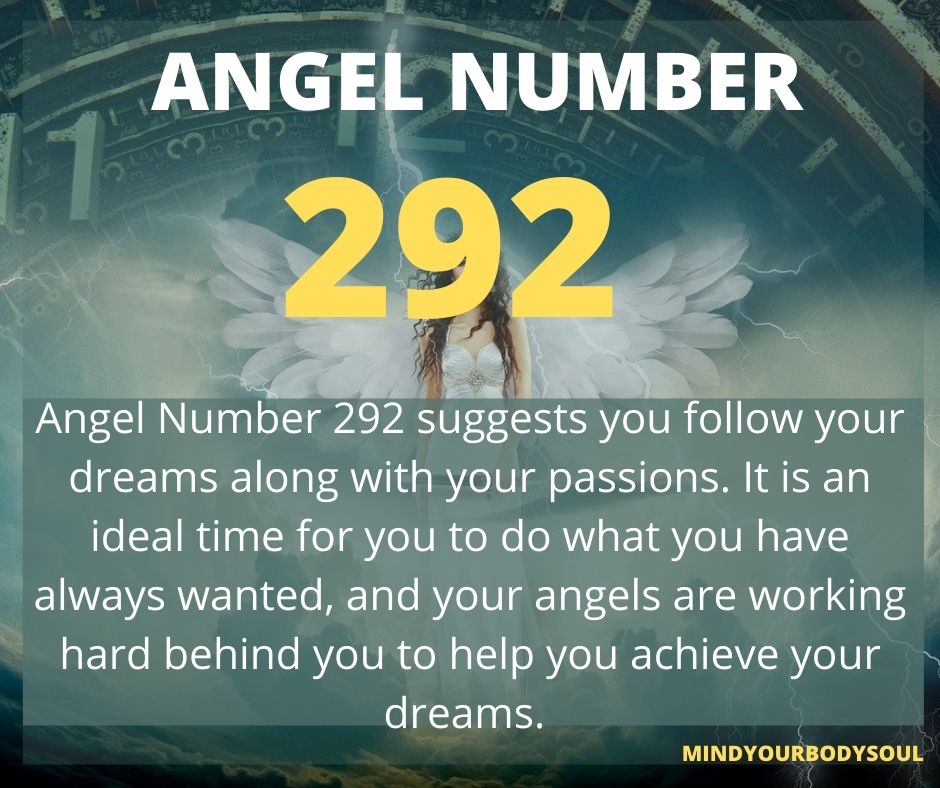  Numéro d'ange 292 Signification : Être fort et confiant