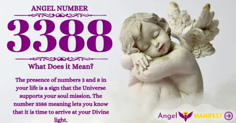 Numéro d'ange 3388 Signification : De plus grandes possibilités s'offrent à vous