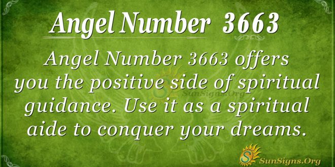  Ingli number 3663 Tähendus: Vaimse juhendamise positiivne pool