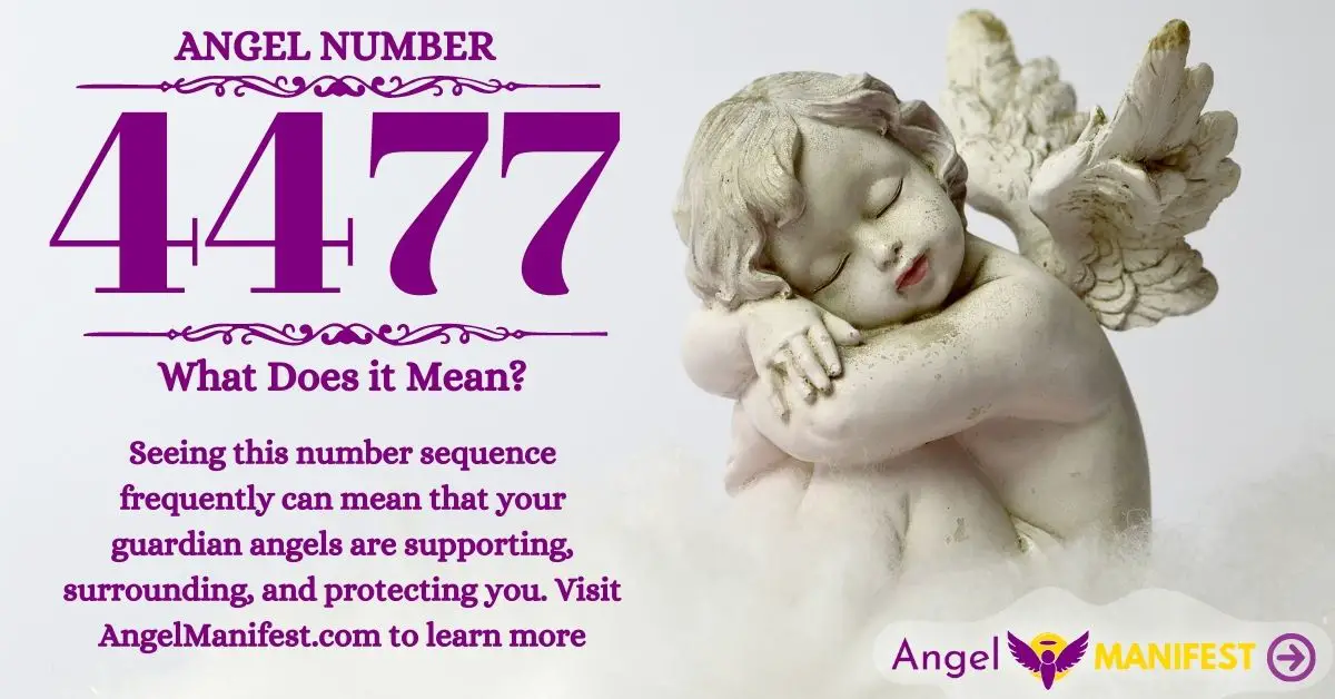  Numéro d'ange 4477 Signification : Atteindre ses objectifs