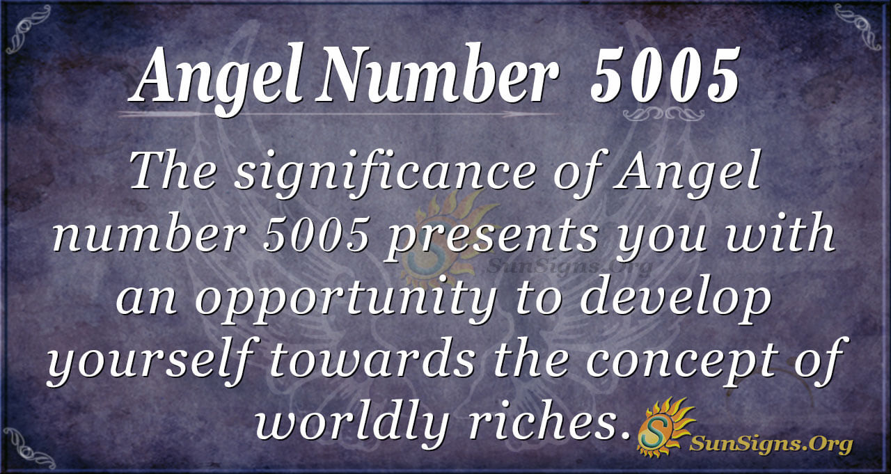  Significado del número angelical 5005: Cómo adquirir una buena ética laboral
