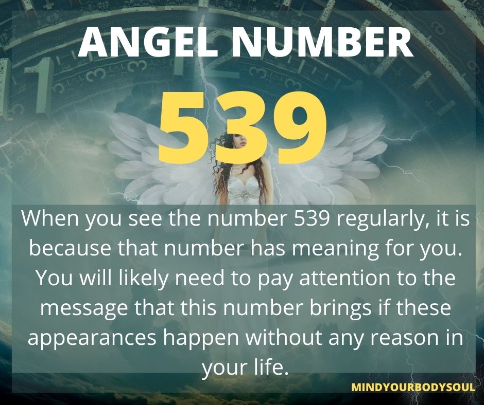  Anđeoski broj 539 Značenje: Pomirite se sa sobom