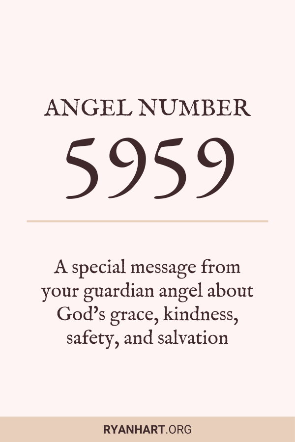  Numéro d'ange 5959 Signification : Vous avez une vocation dans l'univers