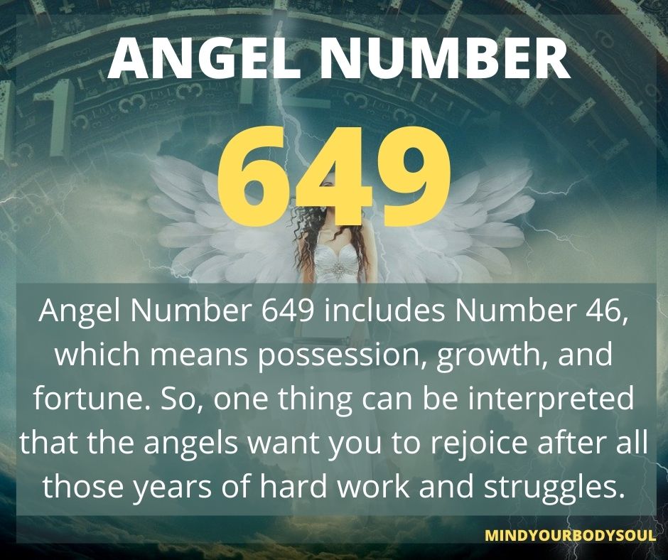  Anđeoski broj 649 Značenje: Zaštićeni ste