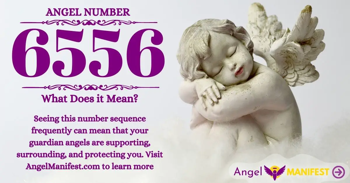  Numéro d'ange 6556 Signification : Promesse d'une base solide