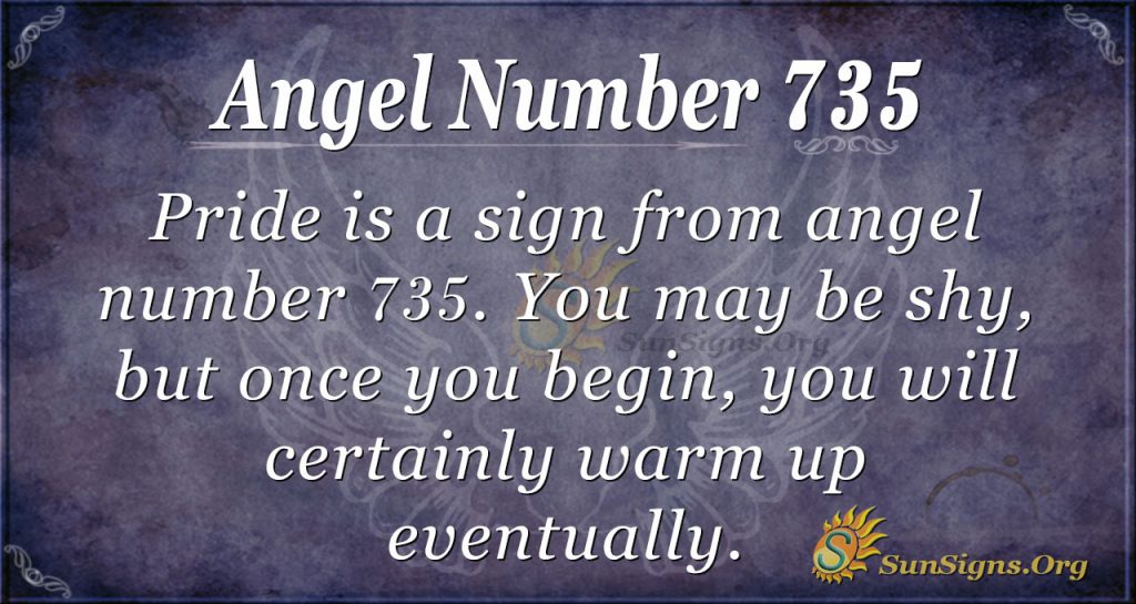  Numéro d'ange 735 Signification : L'apogée de votre vie