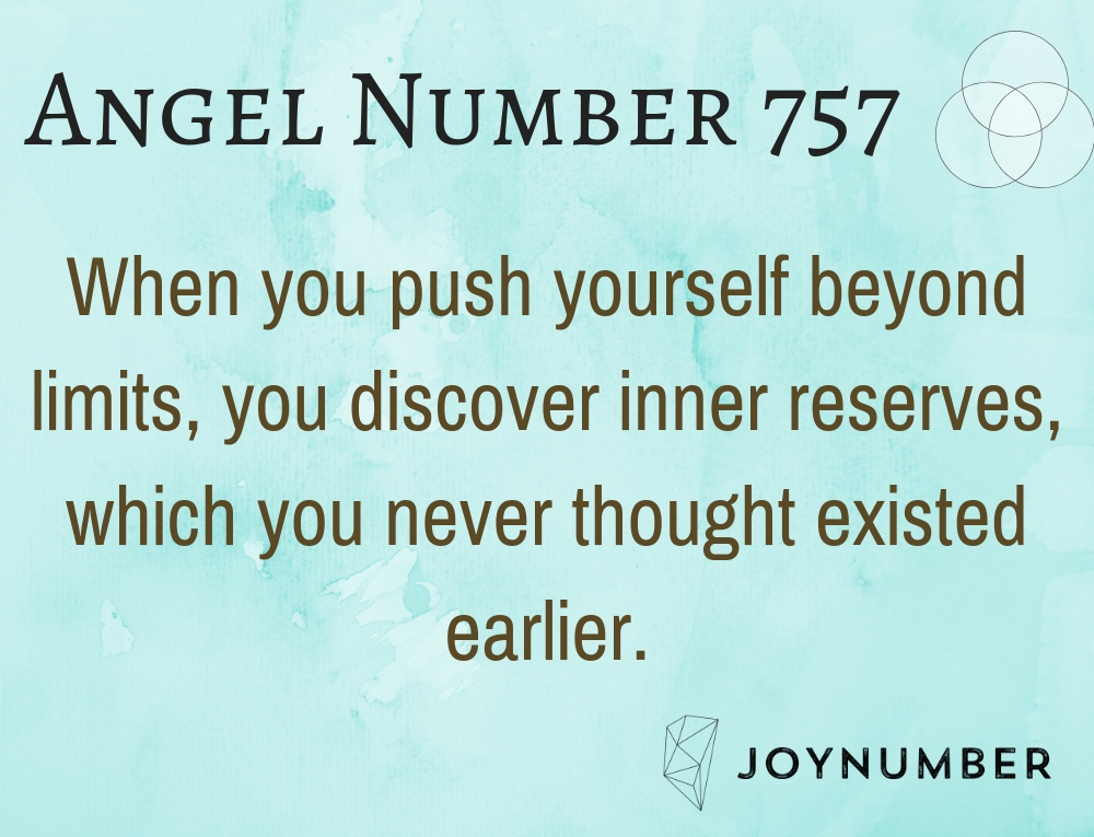  Numéro d'ange 757 Signification : Ne vous inquiétez pas toujours