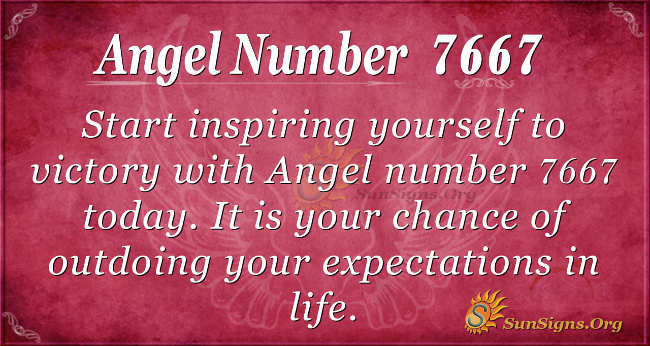  Numéro d'ange 7667 Signification : Dépasser ses attentes