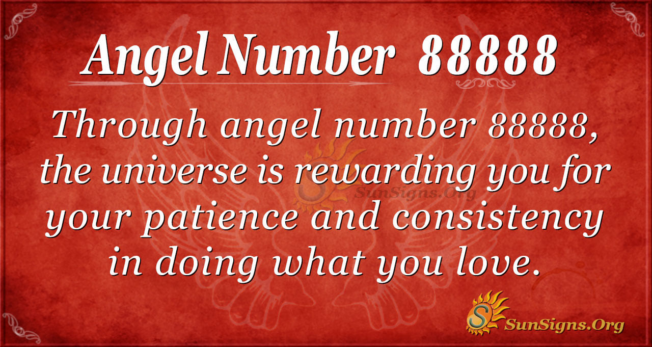  Número Ángel 88888 Significado: Abundancia Financiera