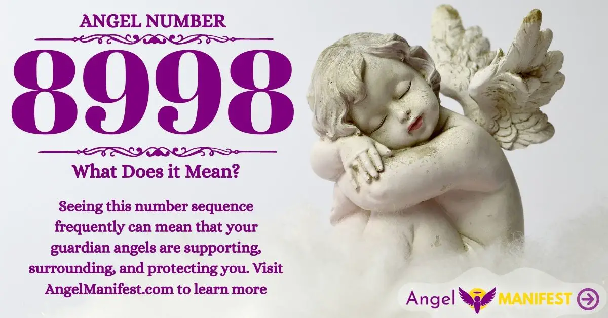  Número de ángel 8998 Significado - Tiempo para vivir su mejor vida