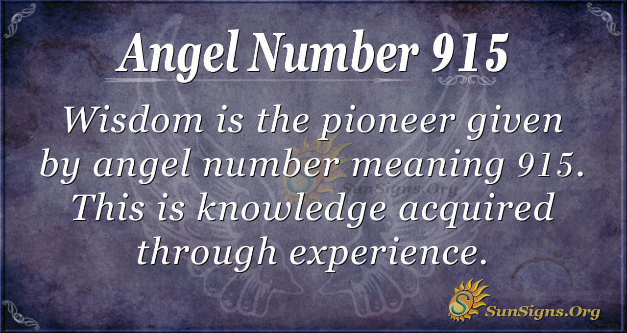  Numéro d'ange 915 Signification : Croire que l'on peut