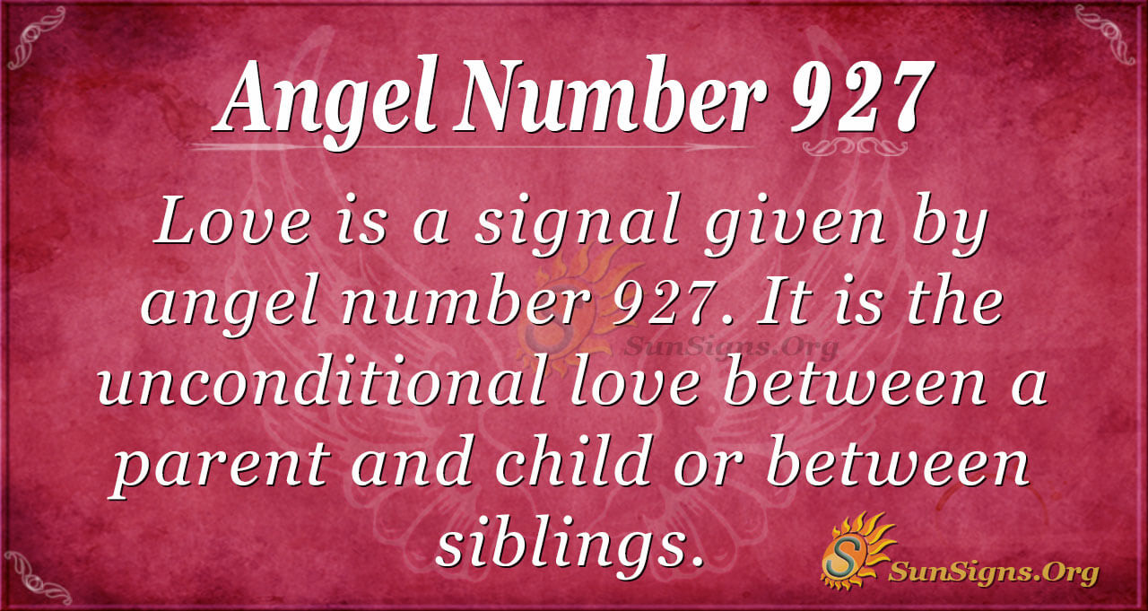  Numéro d'ange 927 Signification : Agir et progresser