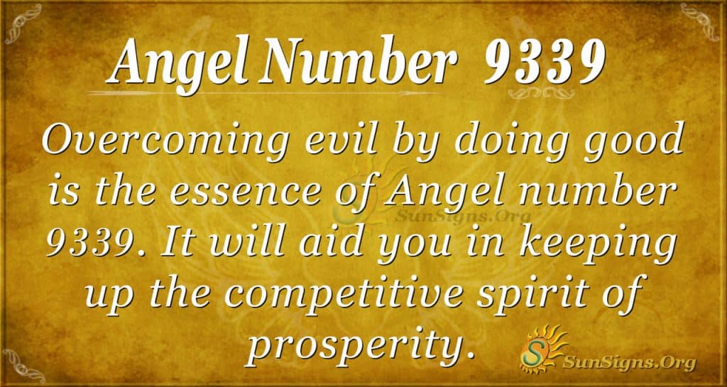  Ángel número 9339 Significado: El bien contra el mal