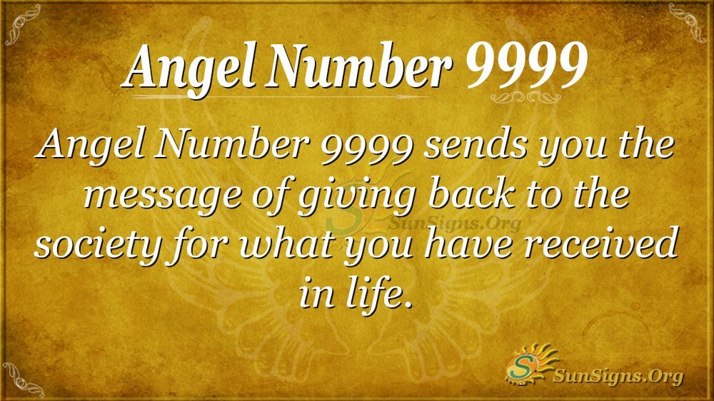  La signification du nombre d'anges 9999 Signifie-t-il la fin ?