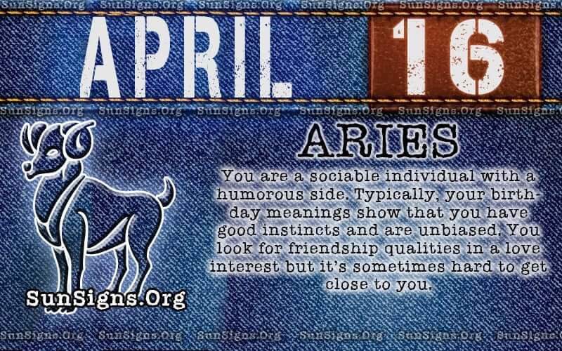  16. aprilli horoskoop sünnipäeva isiksus