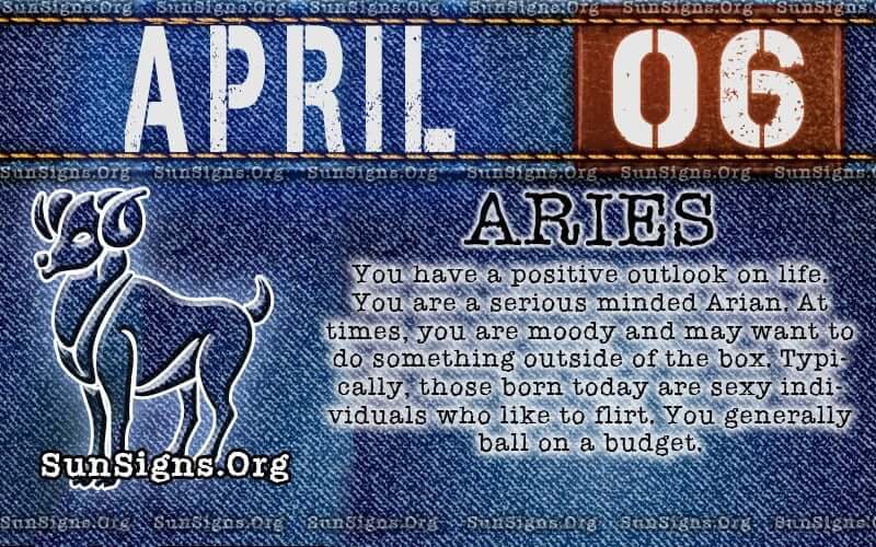  6. aprilli horoskoop sünnipäeva isiksus