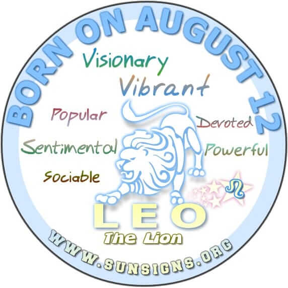  12. augusti horoskoop sünnipäeva isiksus