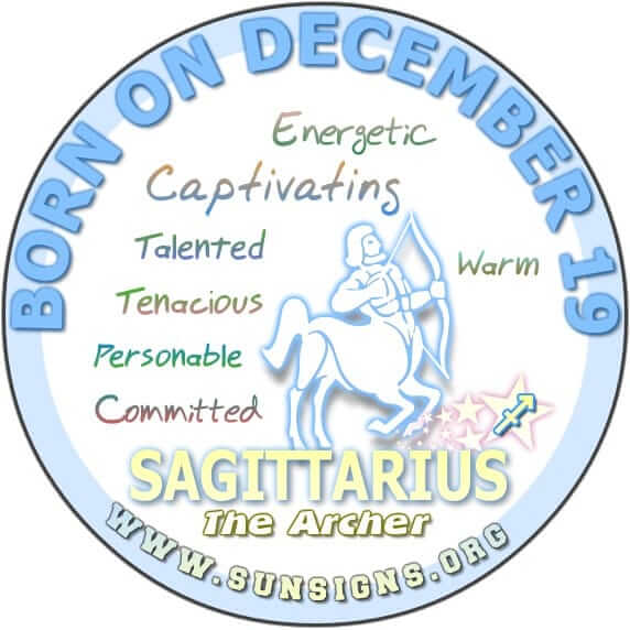  19 décembre Horoscope du zodiaque Anniversaire Personnalité
