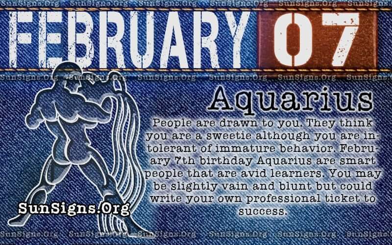  Horoskop za rođendan 7. februara Ličnost