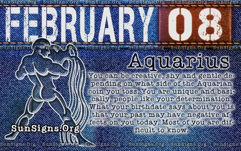  8 février Horoscope du zodiaque Anniversaire Personnalité