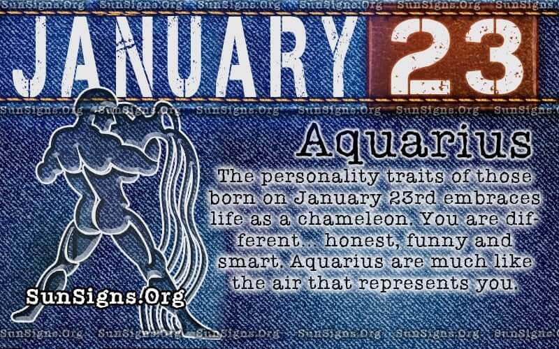  23 janvier Horoscope du zodiaque Anniversaire Personnalité