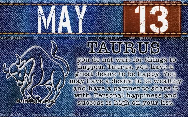  13 mai Horoscope du zodiaque Anniversaire Personnalité