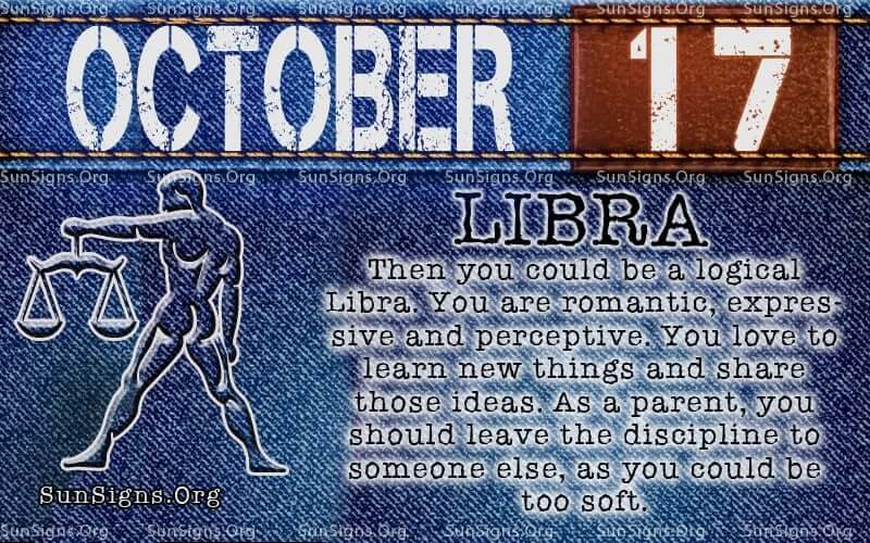  17 octobre Horoscope du zodiaque Anniversaire Personnalité