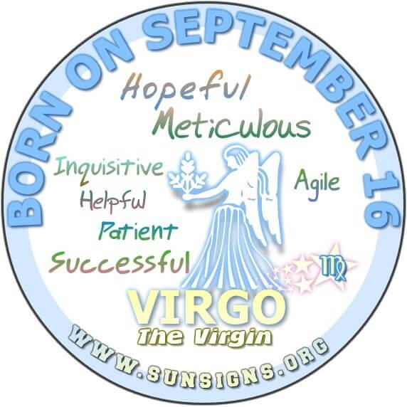  16 septembre Horoscope du zodiaque Anniversaire Personnalité