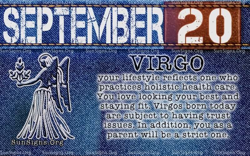  20 septembre Horoscope du zodiaque Anniversaire Personnalité
